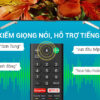 tìm kiếm bằng giọng nói trên Smart Tivi KD-49X8500F