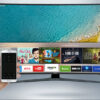 Smart Tivi Cong Samsung 4K 55 inch UA55KU6500 Điều khiển tivi bằng smart view