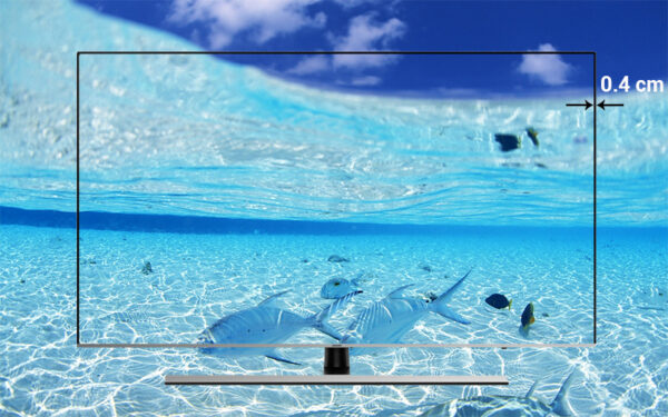 Smart Tivi Samsung 4K 65 inch UA65NU8000 Thiết kế tràn viền vô cực