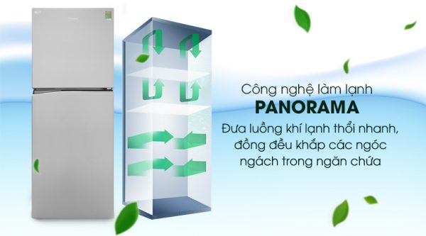 Công nghệ Panorama - Tủ lạnh Panasonic Inverter 326 lít NR-BL359PSVN