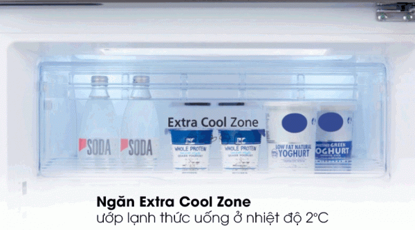 Ngăn Extra Cool Zone - Tủ lạnh Panasonic Inverter 326 lít NR-BL359PSVN